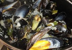 Mussels in white wine magimix