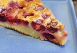 Cherry clafoutis thermomix