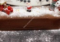 Express chocolate speculoos log thermomix