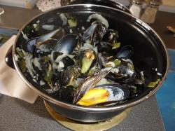 Mussels in white wine thermomix