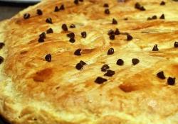 Pastel de reyes de pera y chocolate thermomix