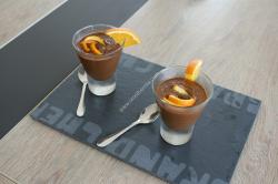 Mousse de chocolate con ralladura de naranja magimix