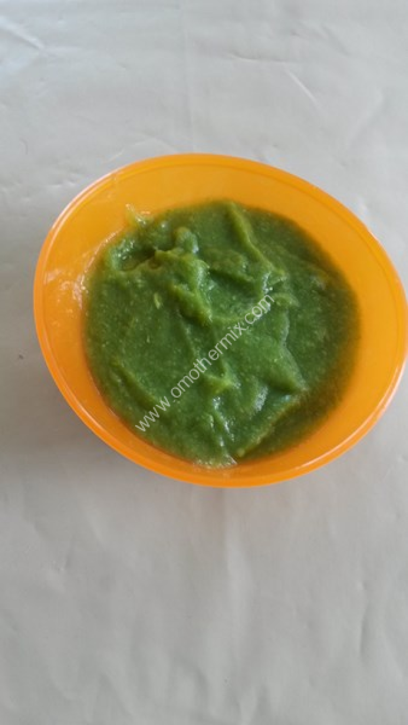 Image grande une purée haricot vert et pomme de terre magimix