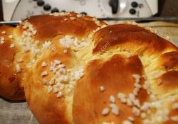 Brioche tressée thermomix