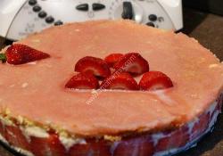 Gâteau fraisier thermomix