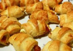 Mini croissants au saumon fumé et au tartare thermomix